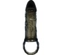 Baile For Him BAILE - PENIS EXTENDER COVER WITH STRAP FOR TESTICLES BLACK 13.5 CM