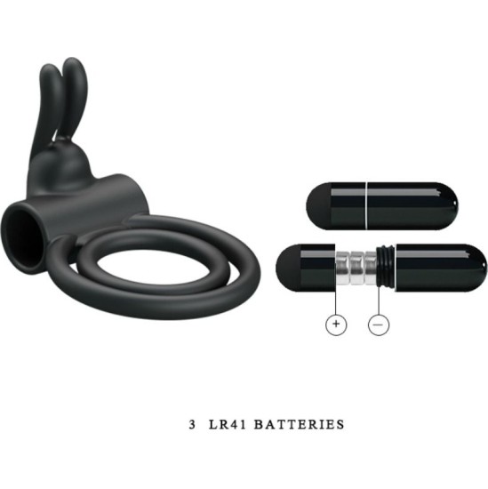 Pretty Love OSMOND SILICONE VIBRATOR RING