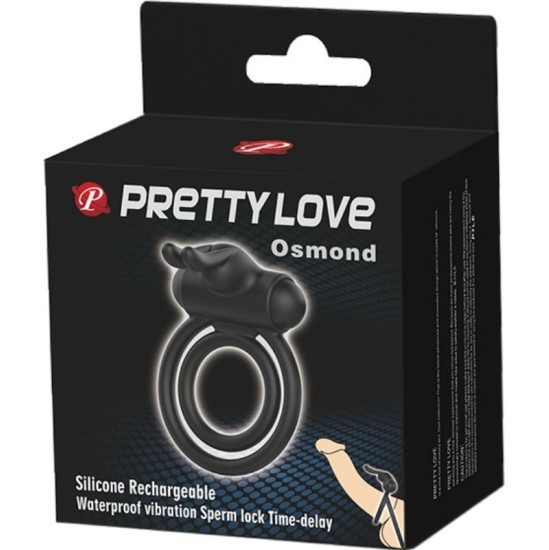 Pretty Love OSMOND SILICONE VIBRATOR RING