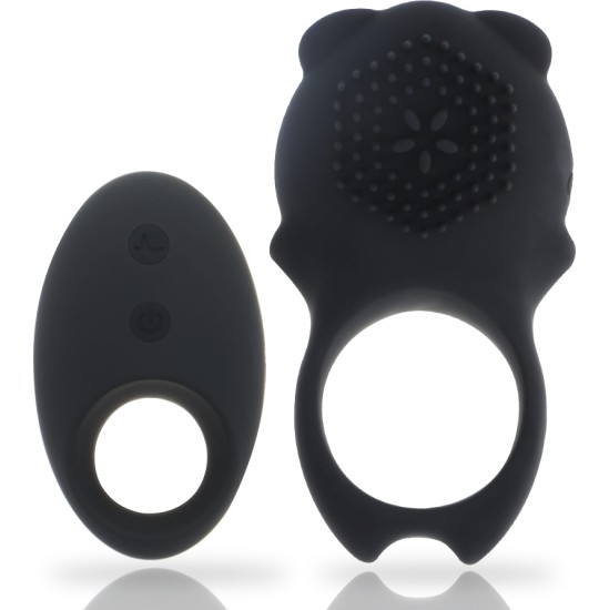 MIA COLOSSEO COCK RING REMOTE CONTROL BLACK