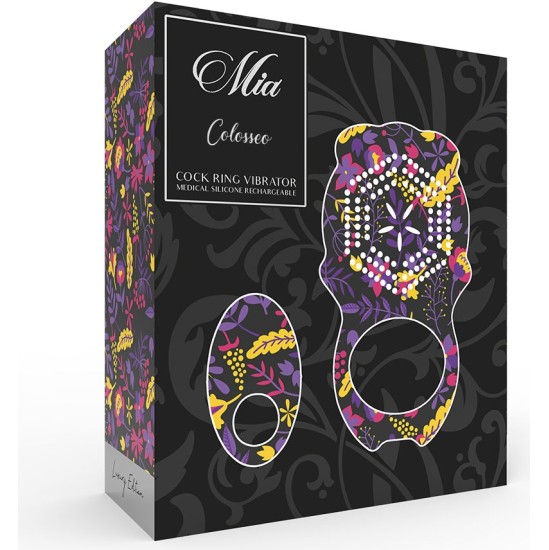 MIA COLOSSEO COCK RING REMOTE CONTROL BLACK
