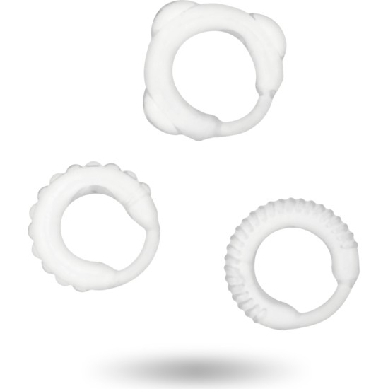 Addicted Toys C-RING SET CLEAR