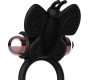 Coquette Toys COQUETTE CHIC DESIRE - COCK RING BUTTERFLY WITH VIBRATOR BLACK/ GOLD
