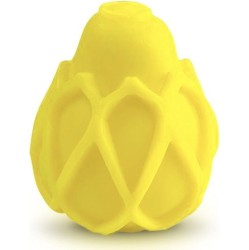 G-Vibe REUSABLE YELLOW TEXTURED MASTURBATOR EGG