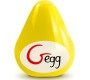 G-Vibe REUSABLE YELLOW TEXTURED MASTURBATOR EGG
