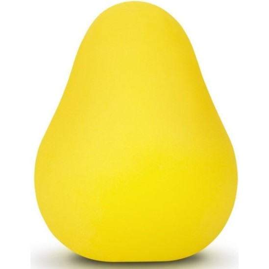 G-Vibe REUSABLE YELLOW TEXTURED MASTURBATOR EGG