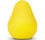 G-Vibe REUSABLE YELLOW TEXTURED MASTURBATOR EGG