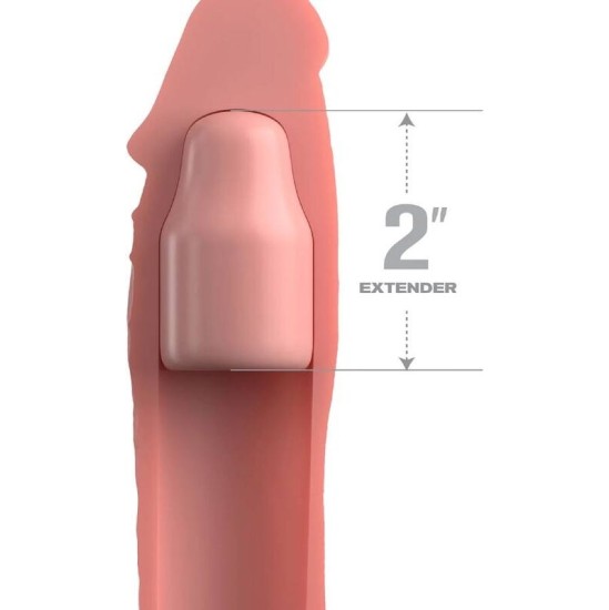 Fantasy X-Tensions FANTASY X- TENSIONS - PIPEDREAMS EXTENSION W STRAP 15,24 CM SKIN