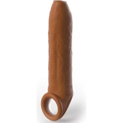 Pipedreams SLEEVE UNCUT 17,78 CM W STRAP CARAMEL