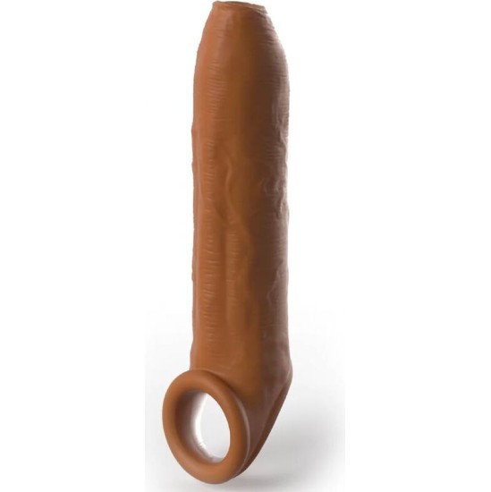 Pipedreams SLEEVE UNCUT 17,78 CM W STRAP CARAMEL