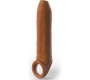 Pipedreams SLEEVE UNCUT 17,78 CM W STRAP CARAMEL