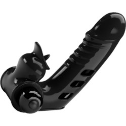 Pretty Love Male PRETTY LOVE - CORBIN BLACK VIBRATOR FINGER COVER