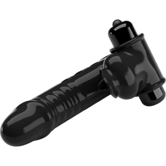 Pretty Love Male PRETTY LOVE - CORBIN BLACK VIBRATOR FINGER COVER