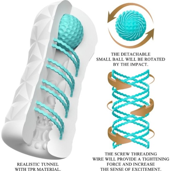 Pretty Love Male PRETTY LOVE - VICTORIA CECIL MASTURBATOR WHITE