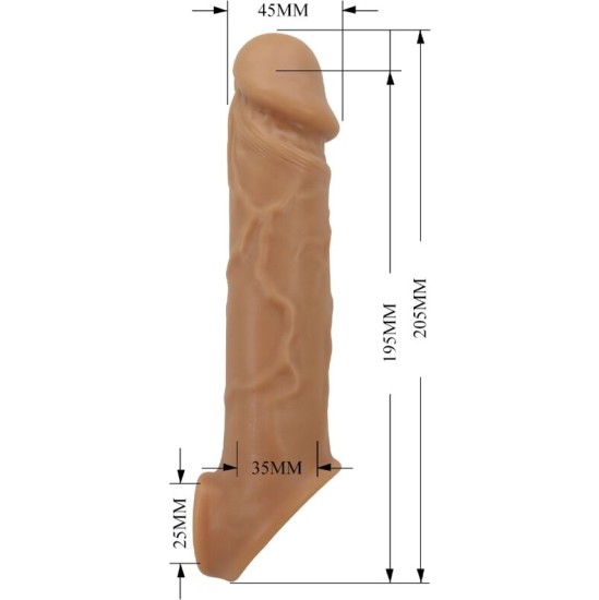 Pretty Love REALISTIC SKIN PENIS SLEEVE FLESH