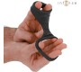 Intense Couples Toys INTENSE - THEO DOUBLE SILICONE PENIS RING BLACK MODEL 3