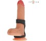 Intense Couples Toys INTENSE - THEO DOUBLE SILICONE PENIS RING BLACK MODEL 3