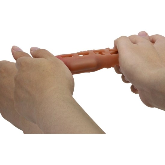 Pretty Love PRESTON VIBRATING PENIS SLEEVE 18 CM