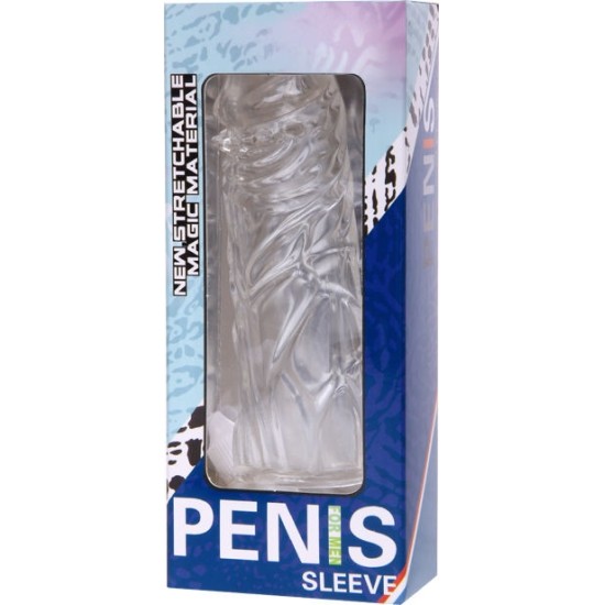 Baile For Him BAILE - LILAC COVER FOR THE PENIS IN ADAPTABLE SILICONE 13 CM