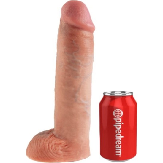 King Cock 28 CM HOLLOW STRAP-ON SUSPENDER SYSTEM FLESH