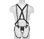 King Cock 28 CM HOLLOW STRAP-ON SUSPENDER SYSTEM FLESH