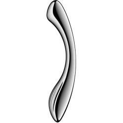 Satisfyer Dildo SATISFYER - PURE GRAVITY 1 STAINLESS STEEL DOUBLE-ENDED DILDO