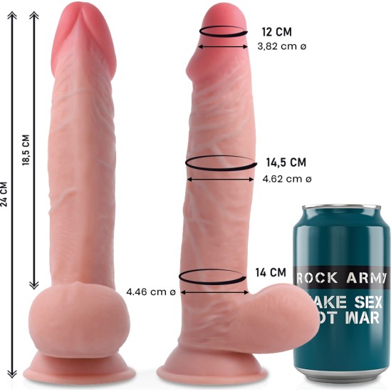 Rock Army ROCKARMY - DUAL DENSITY SHERMAN 24 CM -O- 4.62 CM