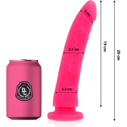 Deltaclub DELTA CLUB - TOYS PINK DILDO MEDICAL SILICONE 20 CM -O- 4 CM