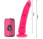 Deltaclub DELTA CLUB - TOYS PINK DILDO MEDICAL SILICONE 20 CM -O- 4 CM