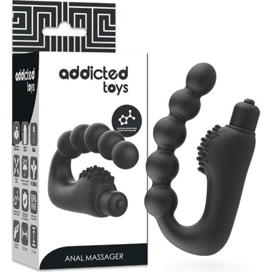 Addicted Toys ANAL MASSAGER PROSTATIC WITH VIBRATION
