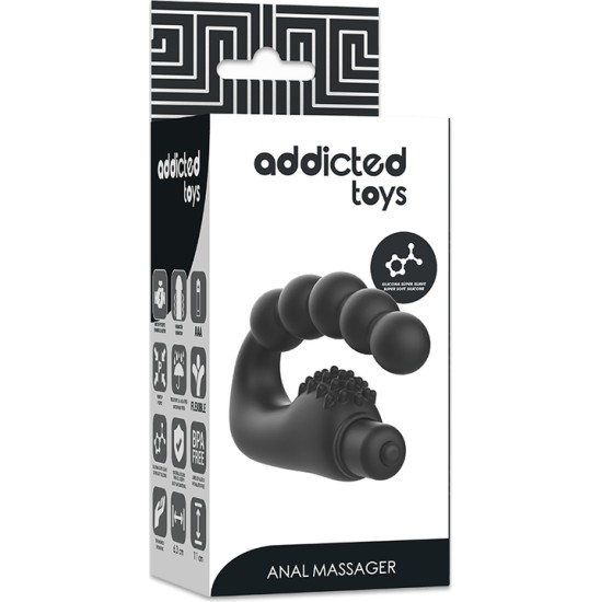 Addicted Toys ANAL MASSAGER PROSTATIC WITH VIBRATION
