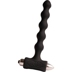 Rocks-Off ROCKS- OFF - PETITE SENSATIONS PEARLS ANAL PLUG VIBRATOR BLACK