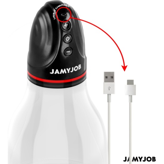 Jamyjob XPAND LITE AUTOMATIC TESTICLE PUMP 3 SUCTION LEVELS GREY