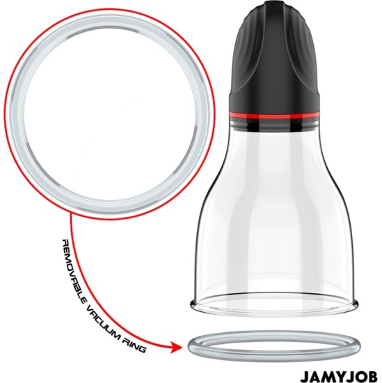 Jamyjob XPAND LITE AUTOMATIC TESTICLE PUMP 3 SUCTION LEVELS GREY