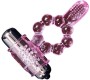 Baile For Him BAILE - SILICONE RING 10 TONGUE RHYTHMS WITH PINK VIBRATION