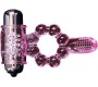 Baile For Him BAILE - SILICONE RING 10 TONGUE RHYTHMS WITH PINK VIBRATION