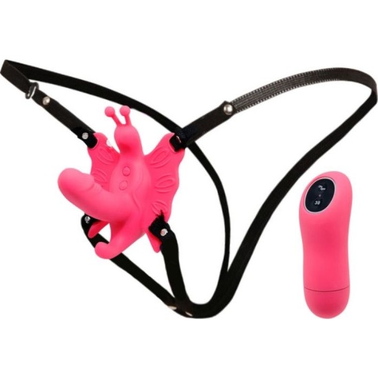 Baile Stimulating BAILE - ULTRA PASSIONATE REMOTE CONTROL BUTTERFLY HARNESS