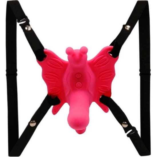 Baile Stimulating BAILE - ULTRA PASSIONATE REMOTE CONTROL BUTTERFLY HARNESS