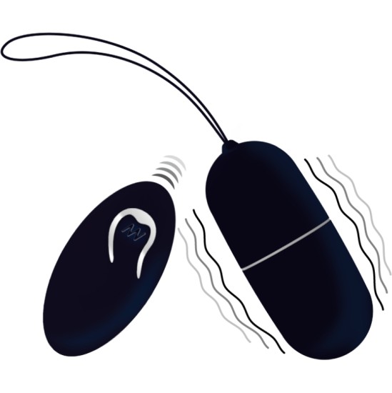 Intense Couples Toys INTENSE - FLIPPY I VIBRATING EGG WITH REMOTE CONTROL BLACK