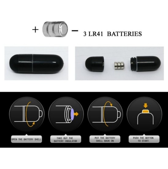 Baile For Him BAILE - SWEET RING RING WITH CLITORIS STIMULATOR DELFIN