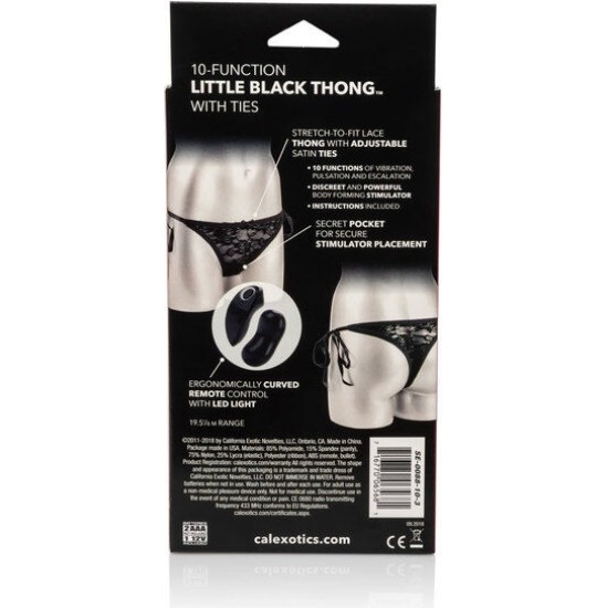 Calexotics 10 FUNCTION THONG WITH TIES