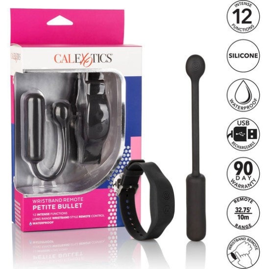 Calexotics WRISTBAND REMOTE PETITE BULLET