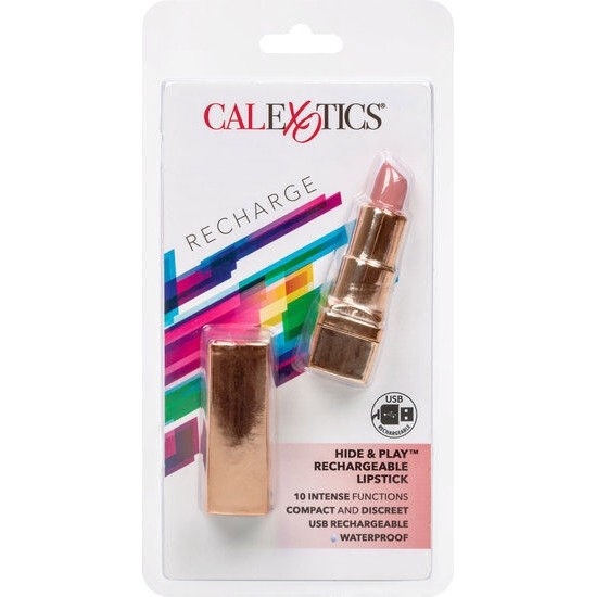 Calexotics BALA RECHARGEABLE LIPSTICK HIDE & PLAY SOFT PINK