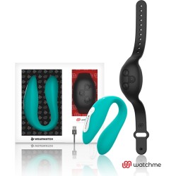 Wearwatch DUAL TECHNOLOGY VIBRATOR WATCHME AQUAMARINE / JET