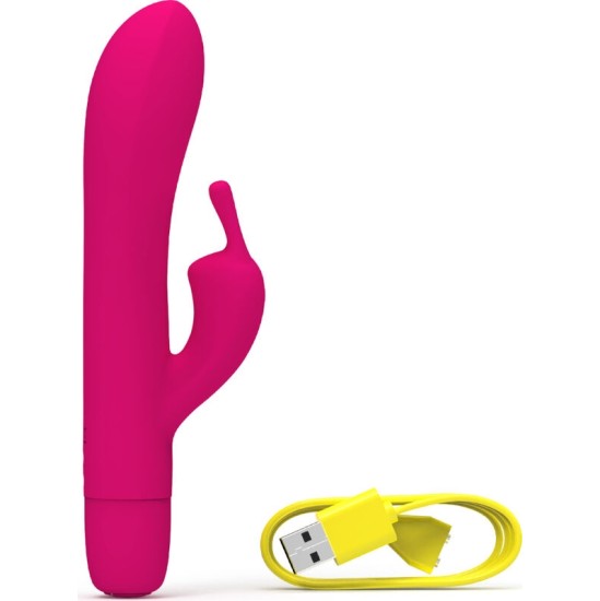 B Swish BWILD BUNNY INFINITE CLASSIC RECHARGEABLE VIBRATOR PINK SILICONE