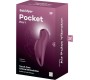 Satisfyer Air Pulse SATISFYER - POCKET PRO 1 CLITORIS STIMULATOR GARNET