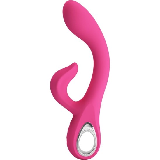 Pretty Love Flirtation PRETTY LOVE - FRITZ RABBIT VIBRATOR 12 VIBRATIONS PINK