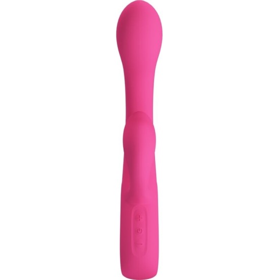 Pretty Love Flirtation PRETTY LOVE - FRITZ RABBIT VIBRATOR 12 VIBRATIONS PINK