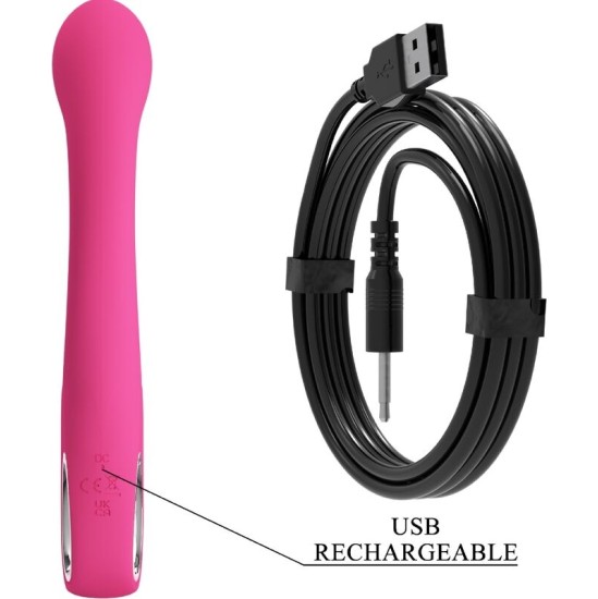 Pretty Love Flirtation PRETTY LOVE - FRITZ RABBIT VIBRATOR 12 VIBRATIONS PINK