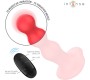 Intense Fun INTENSE - CODY VIBRATOR WITH SUCTION CUP RED REMOTE CONTROL